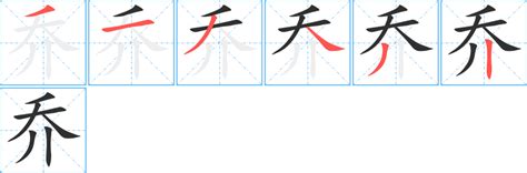 喬五行|【乔】字简体/繁体/康熙字典【笔画】【五行】【释义】对照表